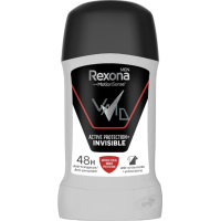 Rexona Men Active Protection + Invisible tuhý antiperspirant dezodorant stick s 48-hodinovým účinkom pre mužov 50 ml