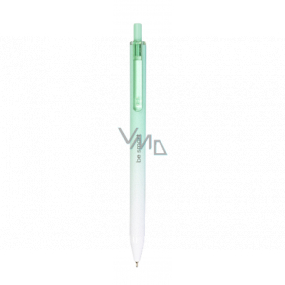 Spoko Be Smart guľôčkové pero, modrá náplň Easy Ink, zelené 0,5 mm