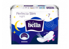 Bella Perfecta Slim Night Extra Soft ultratenké hygienické vložky s krídelkami 7 kusov