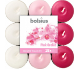 Bolsius Aromatic Pink Orchid - Ružová orchidea vonné čajové sviečky 18 kusov, doba horenia 4 hodiny