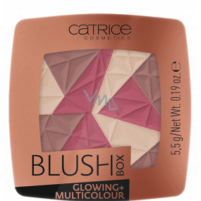 Catrice Blush Box Žiariace + Multicolour tvárenka 030 Warm Soul 5,5 g