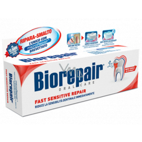BioRepair Fast Sensitive Repair Interational zubná pasta pre citlivé zuby 75 ml