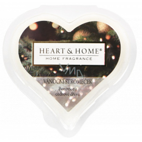 Heart & Home Vianočný stromček Sójový vosk s prírodnou vôňou 26 g