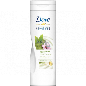 Dove Nourishing Secrets Awakening Ritual Matcha Tea & Sakura - telové mlieko so zeleným čajom a čerešňovými kvetmi pre všetky typy pokožky 400 ml