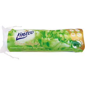 Linteo Premium Aloe vera odličovacie tampóny, 80 ks
