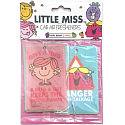 Osviežovače vzduchu do auta Little Miss s vôňou jablka a hrozna 96 x 65 mm 2 ks
