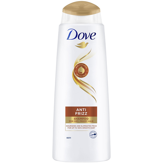 Dove Anti Frizz Výživný šampón proti krepovateniu 400 ml