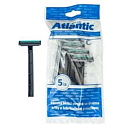 Atlantic pánsky holiaci strojček na jedno použitie s 2 čepieľkami 5 kusov