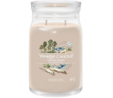 Yankee Candle Seaside Woods - Vonná sviečka Seaside Woods Signature veľké sklo 2 knôty 567 g