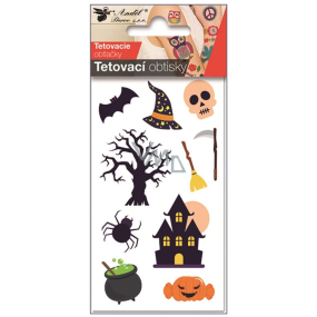 Tetovacie obtlačky Halloween dom 6 x 10 cm