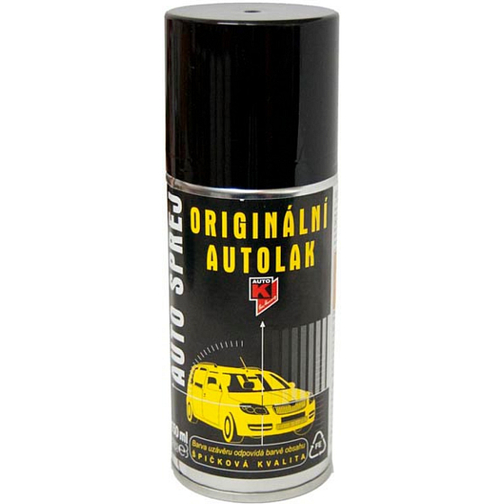 Kwasny Auto-K Color Škoda, originálny autolak v spreji, 1999 čierna lesk, 150 ml