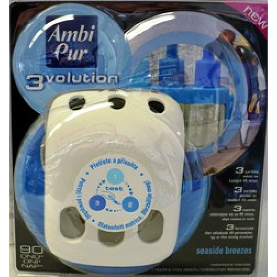 Ambi Pur 3 Volution Seaside Breeze elektrický osviežovač kompletný 18 ml