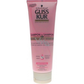 Gliss Kur Liquid Silk Gloss regeneračný šampón na vlasy v tube 250 ml