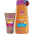 Dermacol Sun SPF50 vodeodolný ochranný krém na opaľovanie 50 ml + sprchový gél 250 ml, kozmetická sada