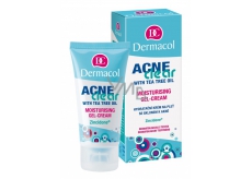 Dermacol Acneclear Moisturising Hydratačný gél-krém na pleť 50 ml