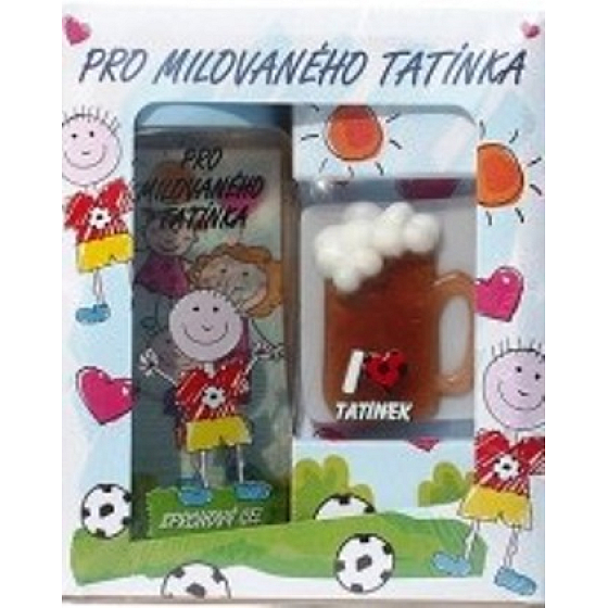 Bohemia Gifts Urbanova kozmetika Pre otecka sprchový gél 300 ml + mydlo 35 g, kozmetická sada