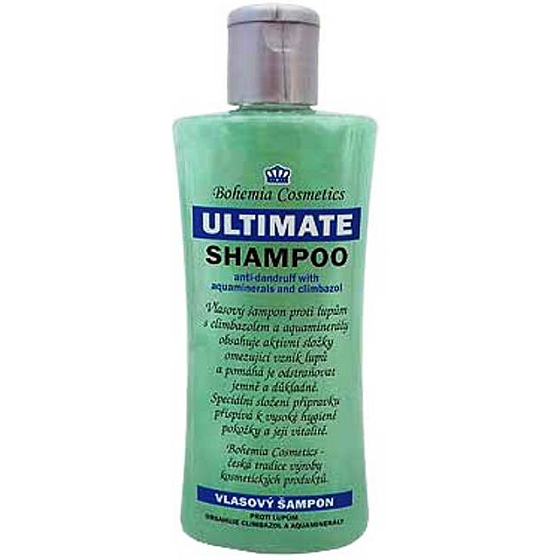 Bohemia Gifts Ultimate šampón proti lupinám s aquaminerály 250 ml