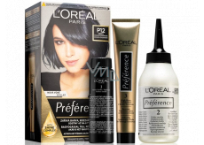 Loreal Paris Préférence farba na vlasy P12 Seoul Intenzívne čiernomodrá