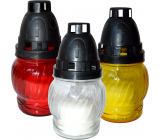 Admit Sklenená lampa Guľa malá 14 cm 30 g LA72 K rôzne farby