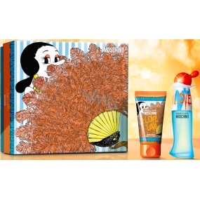 Moschino I Love Love toaletná voda 30 ml + telové mlieko 50 ml