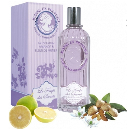 Jeanne en Provence Le Temps des Secrets Mandle a černicové kvety toaletná voda pre ženy 125 ml