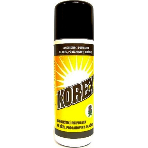 Korex samoleštiaci vosková emulzia kože, podlahoviny, dlaždice 200 ml