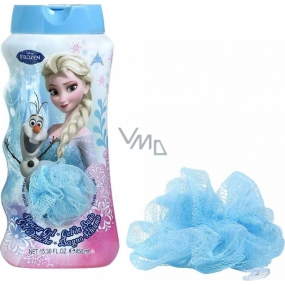 Disney Frozen sprchový gél s umývacie žinkou pre deti 450 ml