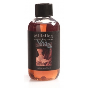 Millefiori Milano Natural Vanilla & Wood - Vanilka a Drevo Náplň difuzéra pre vonná steblá 250 ml