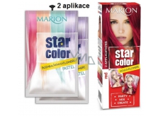 Marion Star Color zmývateľná farba na vlasy Red - Červená 2 x 35 ml