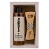 Bohemia Gifts Gentleman Pivné kvasnice a chmeľ sprchový gél 250 ml + drevený motýlik kozmetická sada pre mužov