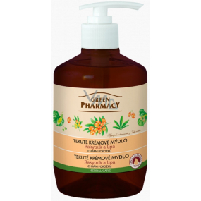 Green Pharmacy Rakytník a Lipa tekuté krémové ochranné mydlo 460 ml