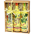 Kitl Syrob Bio Bazový kvet sirup 500 ml + Zázvor sirup 500 ml + Mätový sirup pre domáce limonády 500 ml, darčekové balenie