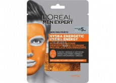 Loreal Paris Men Expert Hydra Energy hydratačná a energizujúca pleťová maska pre mužov 30 g