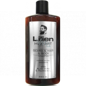 Lilien Men-Art Beard & Hair & Body Shampoo White šampón na fúzy, vlasy a telo s Aloe Vera a Panthenolom 250 ml