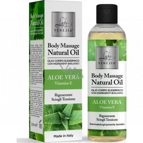 Lady Venezia Prírodný olej na masáž tela Aloe Vera Prírodný olej na masáž tela s Aloe Vera 250 ml