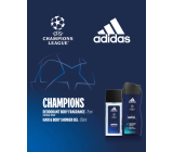 Adidas UEFA Champions League Edition VIII parfumovaný dezodorant 75 ml + sprchový gél 250 ml, kozmetická sada pre mužov