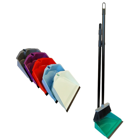 Clanax Standard Lenoch metla s lopatkou mix farieb