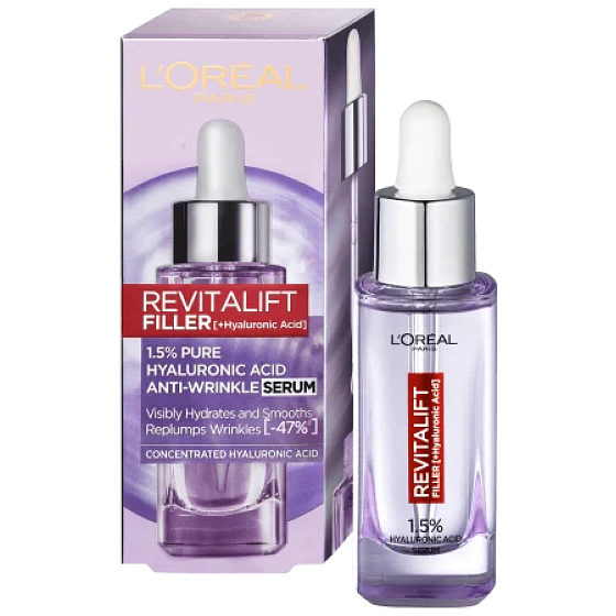 Loreal Paris Revitalift 1,5% Pure Hyaluronic Acid sérum proti vráskam 30 ml