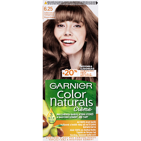 Garnier Color Naturals Creme farba na vlasy, 6.25 Svetlá ľadová mahagónová