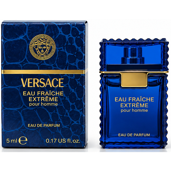 Versace Pánska Eau Fraiche Extreme miniatura parfémovaná voda pre mužov 5 ml