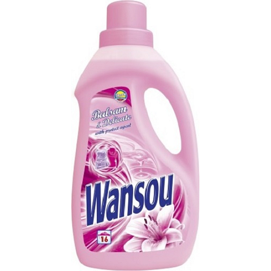 Wansou Balsam & Delicate tekutý prací prostriedok 16 dávok 1 l