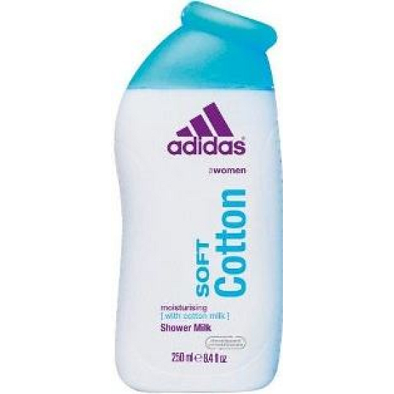 Adidas Soft Cotton sprchový gél 250 ml