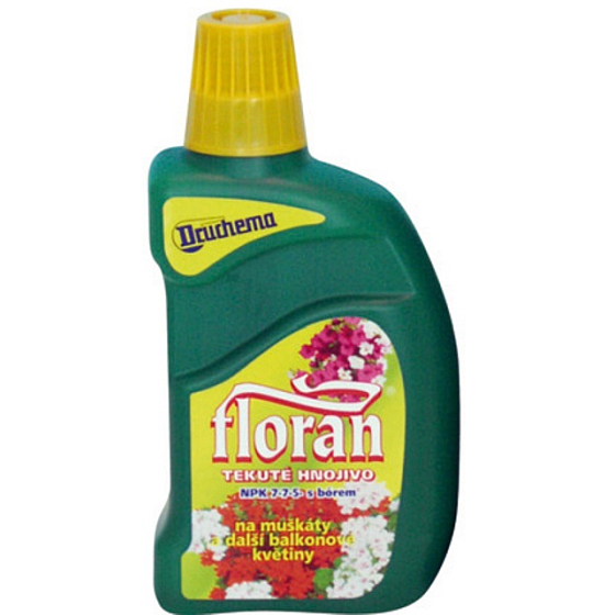 Druchema Floran na muškáty a balkónové kvety tekuté hnojivo 500 ml
