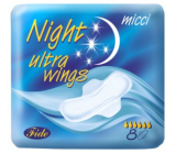 Micca Ultra Wings Night intímne vložky s krídelkami 8 kusov