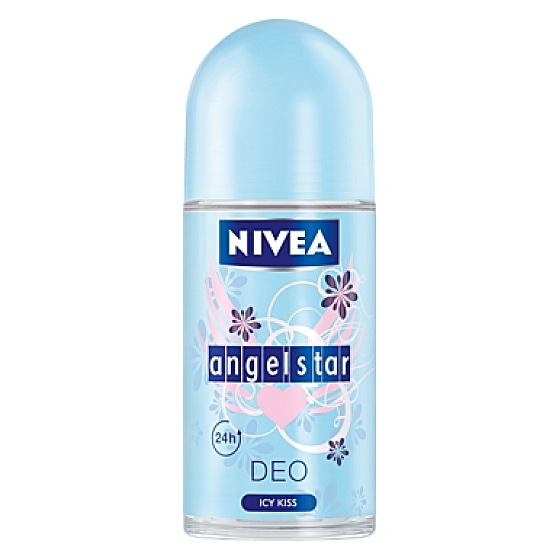 Nivea Angel Star Icy Kiss guličkový antiperspirant dezodorant roll-on pre ženy 50 ml
