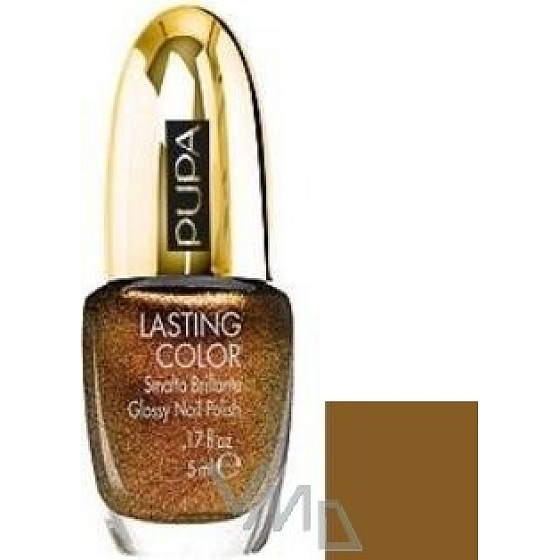 Pupa Diamond Lasting Color lak na nechty 809 zlato-bronzová 5 ml