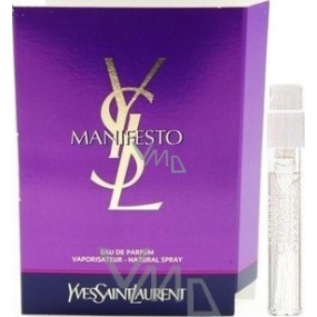 Yves Saint Laurent Manifesto toaletná voda pre ženy 1,5 ml s rozprašovačom, vialka