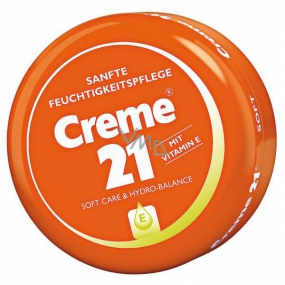 Creme 21 Soft Care + Vitamín E hydratačný krém 150 ml