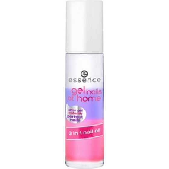 Essence Gél Nails At Home Nail Oil 3v1 olej na nechty 8 ml
