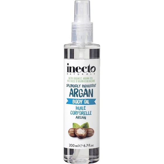 Inecto Naturals Argan telový olej s čistým arganovým olejom 200 ml